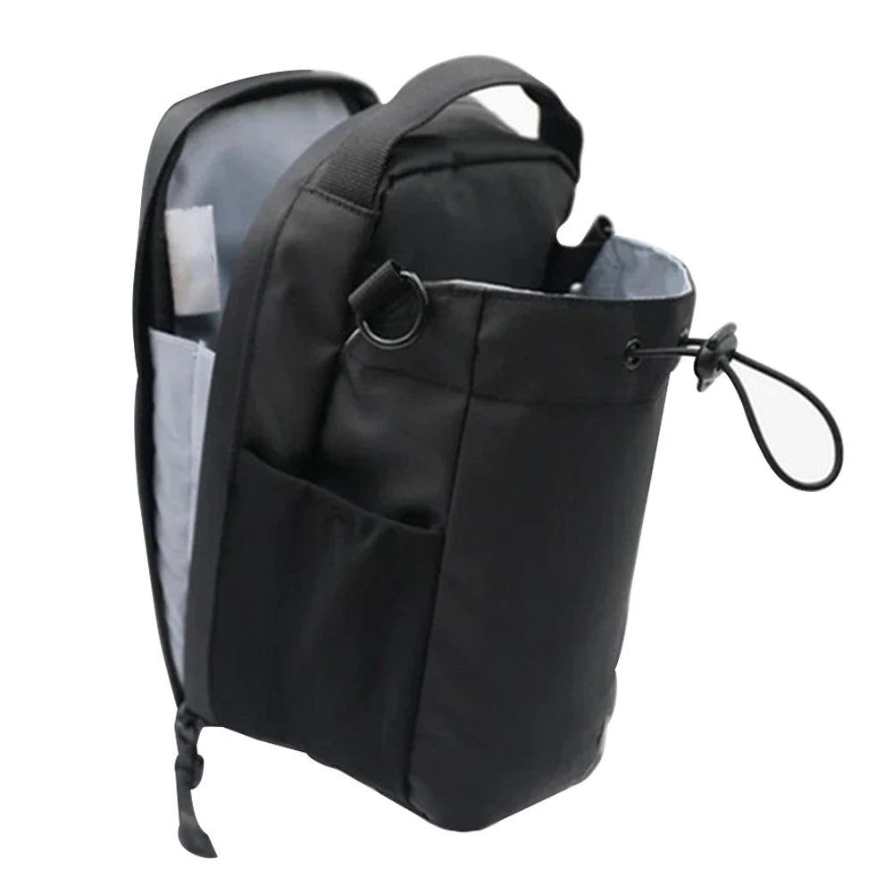 Magnetic Gym Water Bottle Bag Holder Built-In Magnet for Easy Attachment to Metal Surface Portable Water Bottle Bag for Sports